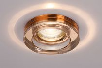 Crystal Downlights Rose Gold Crystal Ceiling Lights Diyas Recessed Crystal Lights